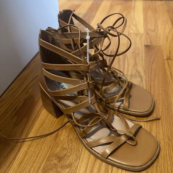 Steve Madden | CHERRI30 TAN LEATHER - Picture 4 of 7